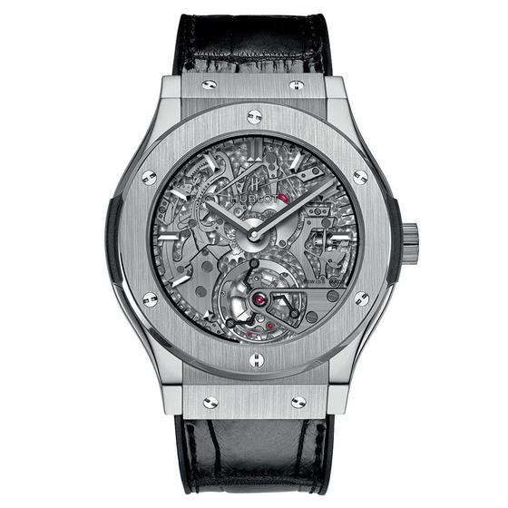 Replica Hublot CLASSIC FUSION CATHEDRAL TOURBILLON MINUTE REPEATER TITANIUM 504.NX.0170.LR Replica Watch